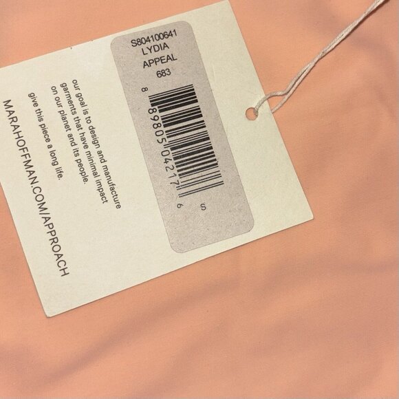 Mara Hoffman Women's Lydia Appeal Bikini Bottom High-Waisted Size S - Picture 4 of 6